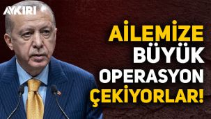 Erdoğan: Nice mecralarla ailemize çok büyük operasyon çekiyorlar