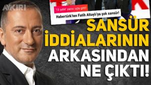Fatih Altaylı sansüre mi uğradı? Açıklama geldi