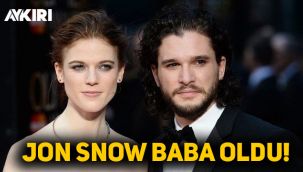 Game of Thrones’un Jon Snow’u Kit Harington baba oldu