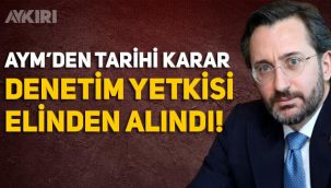 İletişim Başkanlığı'nın, AA üzerindeki denetim yetkisi, AYM kararıyla elinden alındı!