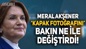 Meral Akşener, kürsüye çıkardığı Uygur Türkü Nursima'yı kapak fotoğrafı yaptı