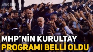 MHP'nin 13. Olağan Büyük Kurultay programı belli oldu
