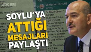 Rabia Naz'ın babası Şaban Vatan, Süleyman Soylu'ya attığı mesajları paylaştı