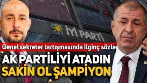 Ümit Özdağ, İYİ parti genel sekreteri Uğur Poyraz'ın AK Partili olduğunu söyledi, Poyraz'dan yanıt geldi