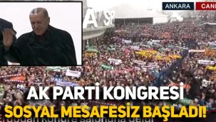 AK Parti'nin 7. Olağan Büyük Kongresi başladı! Erdoğan, partililere seslendi