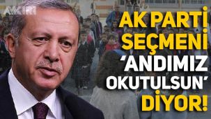 AK Parti seçmeni Erdoğan'ın aksine 'Andımız okutulsun' diyor!