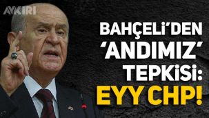 Bahçeli'den Andımız tepkisi: Eyy CHP
