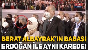 Berat Albayrak'ın babası Sadık Albayrak, Erdoğan ile aynı karede