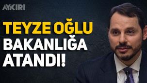 Berat Albayrak'ın teyze oğlu Kültür ve Turizm Bakanı Ersoy'un danışmanı oldu!