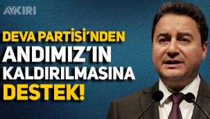 DEVA Partisi, Andımız'ın kaldırılmasına destek verdi!