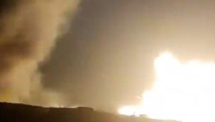 El Bab ve Cerablus'ta patlama! Balistik füzelerle vuruldu