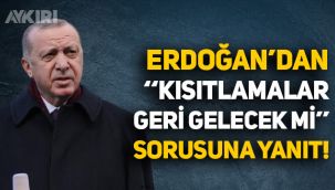 Erdoğan'dan