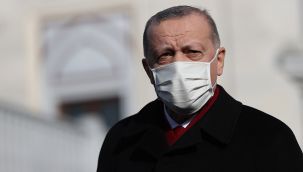 Erdoğan'dan soru soran gazeteciye uyarı: Çıkar şunu ya! Maske maske...