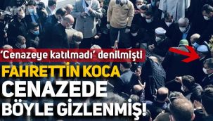 Fahrettin Koca, Soylu'nun annesinin cenazesine 'gizlice' katılmış! İşte o fotoğraflar