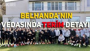 Fatih Terim'in Belhanda'ya veda fotoğrafı olay oldu