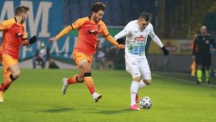 Galatasaray şampiyonluk yolunda ağır yara aldı! Sahasında Çaykur Rizespor'a 4-3 mağlup oldu