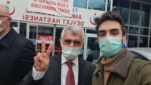Gergerlioğlu'ndan serbest kaldıktan sonra ilk fotoğraf