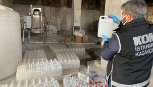 İstanbul'da 5 ton alkol ele geçirildi: 5'i yabancı uyruklu 7 kişi yakalandı