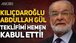 Karamollaoğlu: Kılıçdaroğlu, Abdullah Gül teklifimi hemen kabul etti