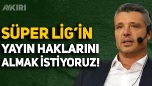 Katarlı BeIN'e rakip! Sadettin Saran açıkladı: Süper Lig'in yayın haklarını almak istiyoruz