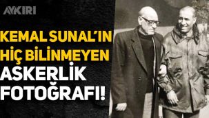 Kemal Sunal'ın hiç bilinmeyen askerlik fotoğrafı
