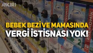 Lütfi Elvan açıkladı: Bebek maması ve bebek bezinde KDV istisnası yok