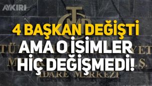 Merkez Bankası'nda 4 Başkan değişti ama PPK üyeleri hiç değişmedi