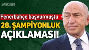 Nihat Özdemir’den Fenerbahçe'nin 28. şampiyonluk başvurusu için açıklama!