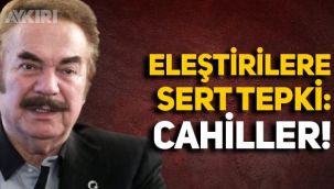 Orhan Gencebay'dan eleştirilere sert yanıt: