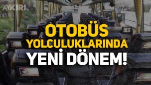 Otobüs seyahatlerinde yeni dönem: 'Yan koltuk' ve 'aile' tarifesi!