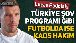 Podolski'den Türk futbolu yorumu: 