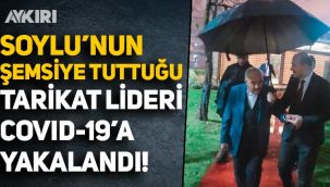 Süleyman Soylu'nun şemsiye tuttuğu Nur cemaati lideri Hüsnü Bayramoğlu yoğun bakıma kaldırıldı