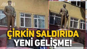 Tekirdağ'daki Atatürk heykeline çirkin saldırıda yeni gelişme: Yakalandılar