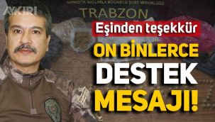 Trabzon Emniyet Müdürü Metin Alper'e on binlerce destek mesajı yağdı, eşi teşekkür mesajı paylaştı