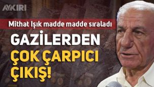 Türkiye Muharip Gaziler Derneği'nden çarpıcı çıkış: Gazilere hak ettikleri haklar verilsin!