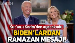 ABD Başkanı Biden: Hayırlı Ramazanlar, Allah göklerin ve yerin nurudur