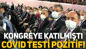 AK Parti kongresine katılan belediye başkanı Memduh Büyükkılıç koronavirüse yakalandı
