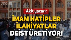 Akit yazarı Dilipak: