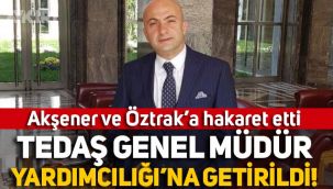 Meral Akşener'e hakaret eden Bora Ülker, TEDAŞ Genel Müdür Yardımcılığı'na atandı!