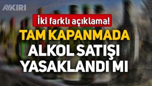 Alkol satışı yasaklandı mı? İçki satışı olacak mı? Üst üste açıklamalar!
