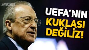 Avrupa Süper Ligi Başkanı Florentino Perez: