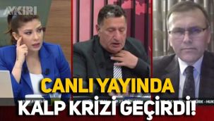 CHP'li eski vekil Çetin Soysal canlı yayında kalp krizi geçirdi
