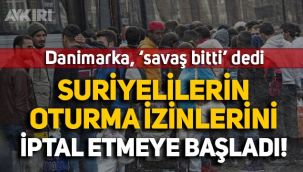 Danimarka, Suriyelilerin oturma izinlerini iptal etmeye başladı