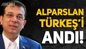 Ekrem İmamoğlu'ndan Alparslan Türkeş mesajı