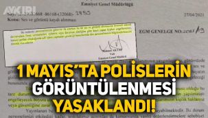 Emniyet genelge yayımladı! Polislerin görüntülenmesi yasaklandı!