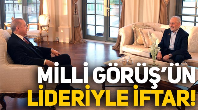 Erdogan Milli Gorus Lideri Oguzhan Asilturk Ile Iftar Yapti Siyaset Aykiri Haber Sitesi