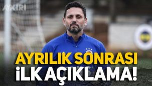 Erol Bulut, Fenerbahçe'den ayrıldıktan sonra ilk kez konuştu