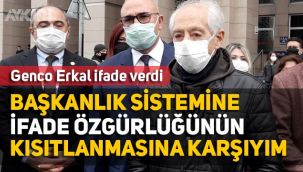 Genco Erkal, Cumhurbaşkanı'na hakaret suçlamasıyla ifade verdi: 
