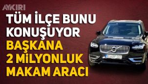 Gümüşova Belediye Başkanına 2 milyonluk araç!