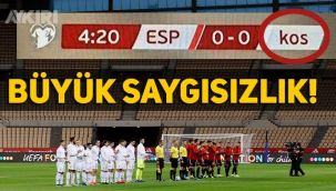 İspanya'dan Kosova'ya büyük saygısızlık! Adını Küçük harfle yazdılar